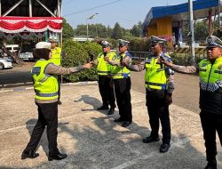 Siaga Pengaduan 110 Ka induk PJR BSD Kompol Darmawati., SE., SH., MM Tegaskan Larangan Berhenti di Bahu Tol Jalan 