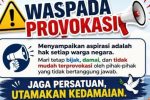 Kelompok Aktivis Sosialis Serukan Masyarakat Tetap Tenang, Kritis, dan Menolak Tindakan Anarkis