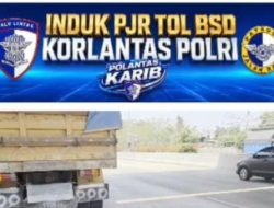Personil Induk PJR BSD Patroli di Bahu Jalan Tol, Berikan Imbauan Utamakan Keselamatan