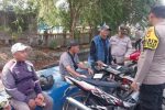 Jaga Jakarta On The Spot, Polres Pelabuhan Tanjung Priok Sampaikan Pesan Kamtibmas kepada Pengemudi Ojek Pangkalan dan Bajaj di Muara Baru