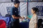 Polres Pelabuhan Tanjung Priok Hadirkan Layanan Kesehatan bagi Warga Terdampak Kebakaran Muara Angke