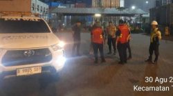 Patroli Dialogis Polsubsektor Inggom, Polres Pelabuhan Tanjung Priok Ajak Satpam dan Pekerja Bersama Jaga Kamtibmas