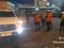 Patroli Dialogis Polsubsektor Inggom, Polres Pelabuhan Tanjung Priok Ajak Satpam dan Pekerja Bersama Jaga Kamtibmas