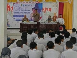 Jaga Jakarta On The Spot, Kapolsek Bekasi Barat Edukasi Siswa SMK Nurjamillah Bintara