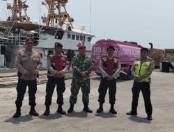Polres Pelabuhan Tanjung Priok Pastikan Keamanan Kapal Coast Guard AS yang Bersandar di Dermaga Eks Presiden Kalibaru