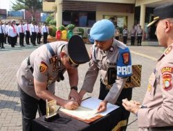 Kapolres Pelabuhan Tanjung Priok, Pimpin Sertijab Tiga Pejabat Utama, Tekankan Integritas dan Profesionalitas