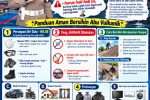Kompol Darmawati., SE,SH., MH Imbau Warga Tetap Tenang Hadapi Aktivitas Erupsi Gunung Anak Krakatau