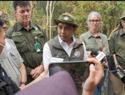 Cegah Karhutla Berdampak ke Satwa, Menhut Raja Antoni Perkuat Gerak Cepat Rescue