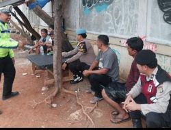 Polsek Kawasan Muara Baru Gelar “Jaga Jakarta On The Spot”, Ajak Buruh Jaga Kamtibmas dan Waspadai Debu Vulkanik