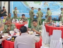 Kapolres Pelabuhan Tanjung Priok Perkuat Sinergitas dengan Satangair Pusbekangad TNI-AD