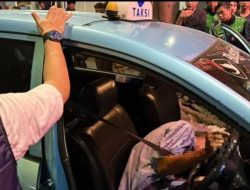 Brimob Polda Metro Jaya Hadir di Malam Hari Antisipasi Gangguan Kamtibmas, Temukan Driver Taksi Meninggal di Jaksel Saat Patroli