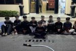 Patroli Gabungan Brimob Amankan 18 Pemuda Diduga Hendak Tawuran di Jakarta Timur