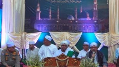 Peringatan Maulid Nabi Muhammad Saw 1448 H di Bekas Maqom Mbah Priok Berlangsung Khidmat dan Kondusif