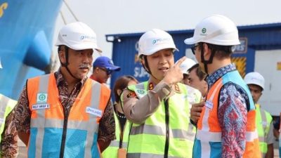 Kapolres Pelabuhan Tanjung Priok Hadiri, Peresmian Launching Onshore Power Supply, Dorong Pelabuhan Hijau dan Berkelanjutan
