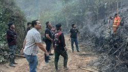 Polda Jambi Tangani Karhutla Seluas 5 Hektare di Areal PT Jebus Maju Merangin