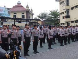 Apel Siaga, Polres Pelabuhan Tanjung Priok Kerahkan 92 Personel untuk Jaga Kamtibmas
